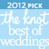 Best of Weddings on The Knot! <a href="http://www.theknot.com/Vendors/best-of-weddings/" target="_blank"><img src="http://partnerimages.theknot.com/2012/blue_web_70x70.gif" width="70" height="70" border="0" alt="Best of Weddings on The Knot" /></a>